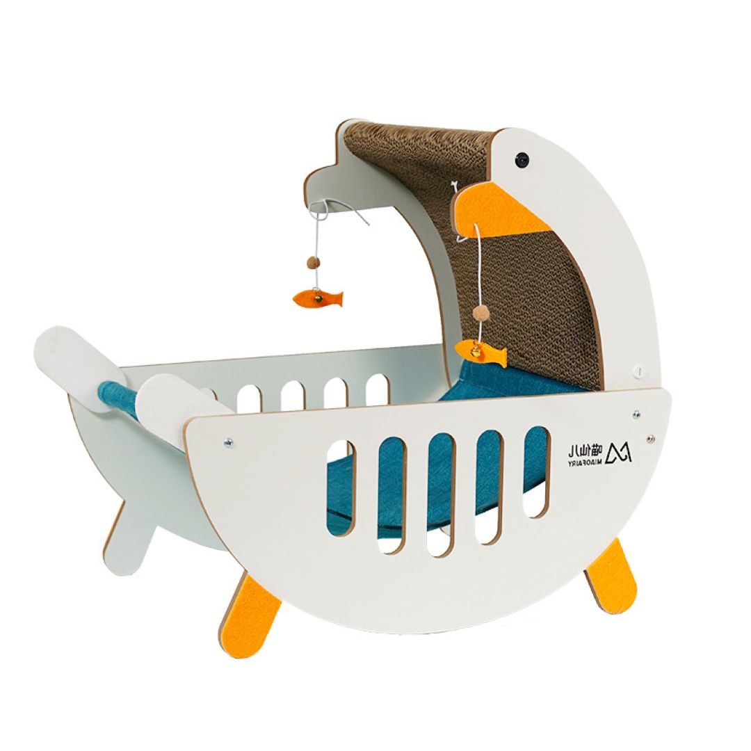 Cat hammock scratcher white 50.6*38.2*49.5cm