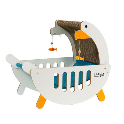Cat hammock scratcher white 50.6*38.2*49.5cm