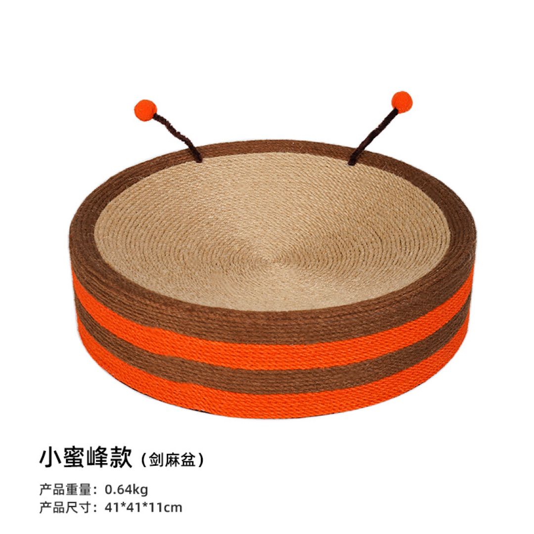 Buzzy Bee Cat Scratcher 41*41*11cm
