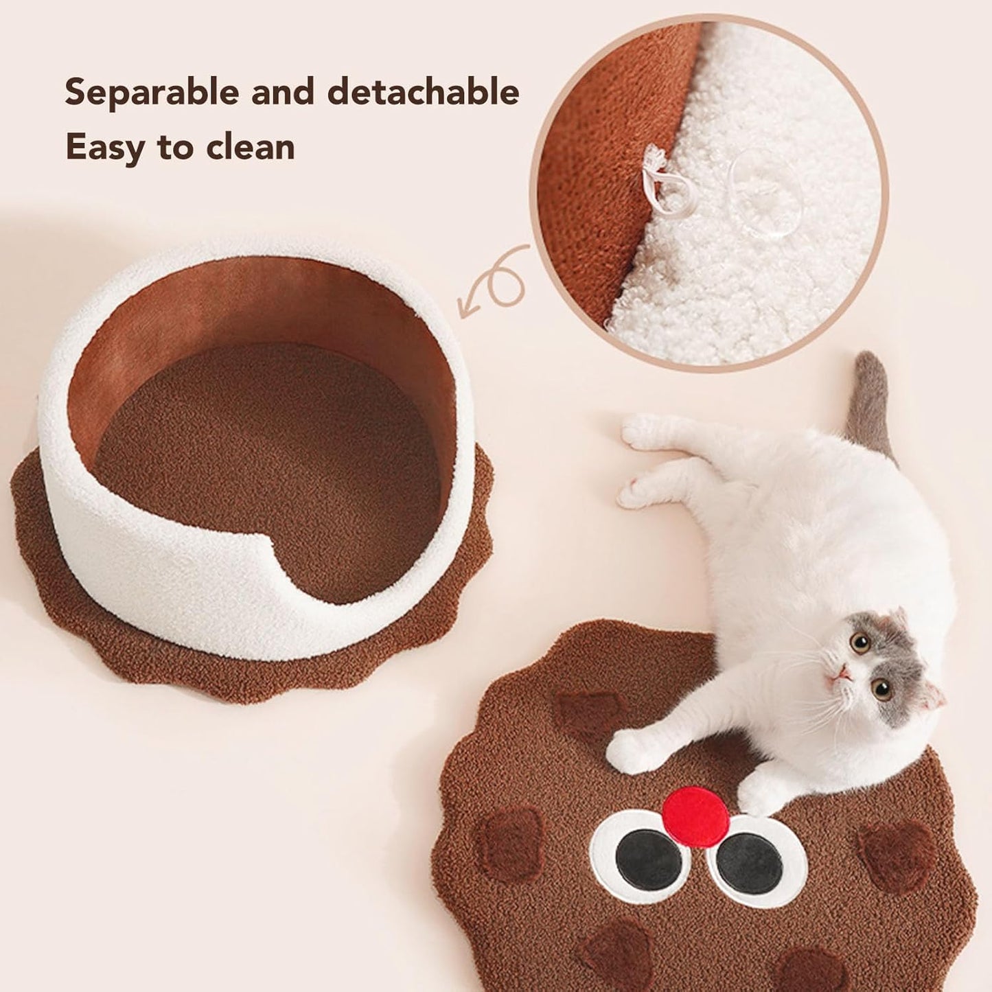 Ice Cream coffee Sandwich Cat scratcher and bed 20*50cm